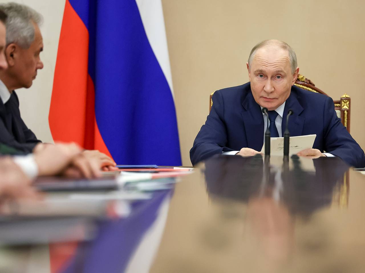 Путин обратился к военным после выборов в Госдуму