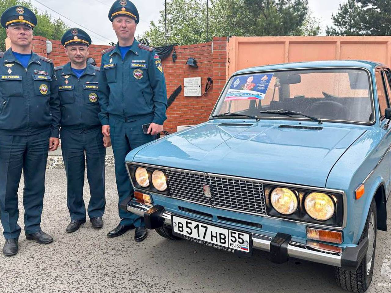 В российском городе пожарные восстановили легендарные «Жигули» чемпиона