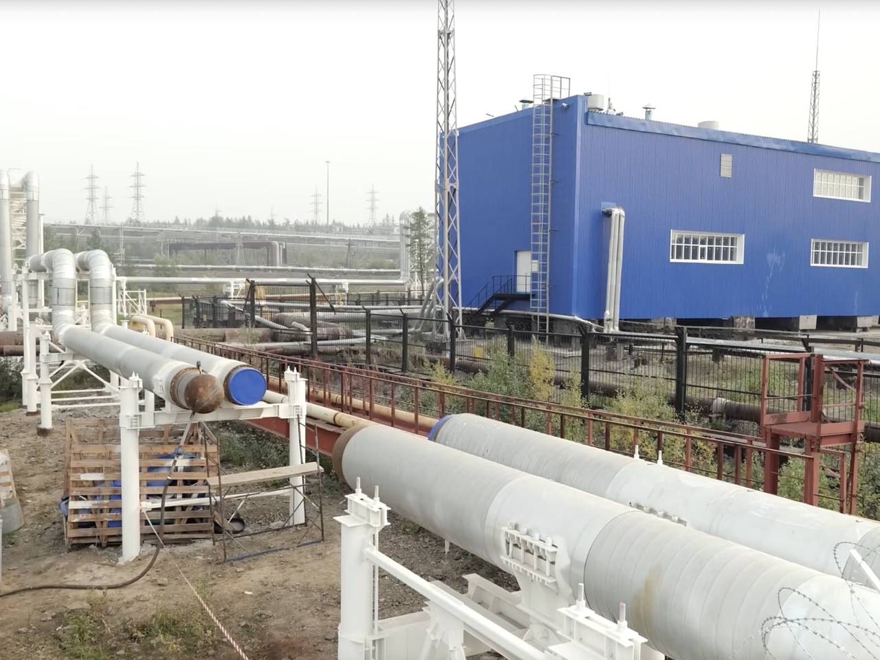 В Норильске построили новые газопроводы для ТЭЦ