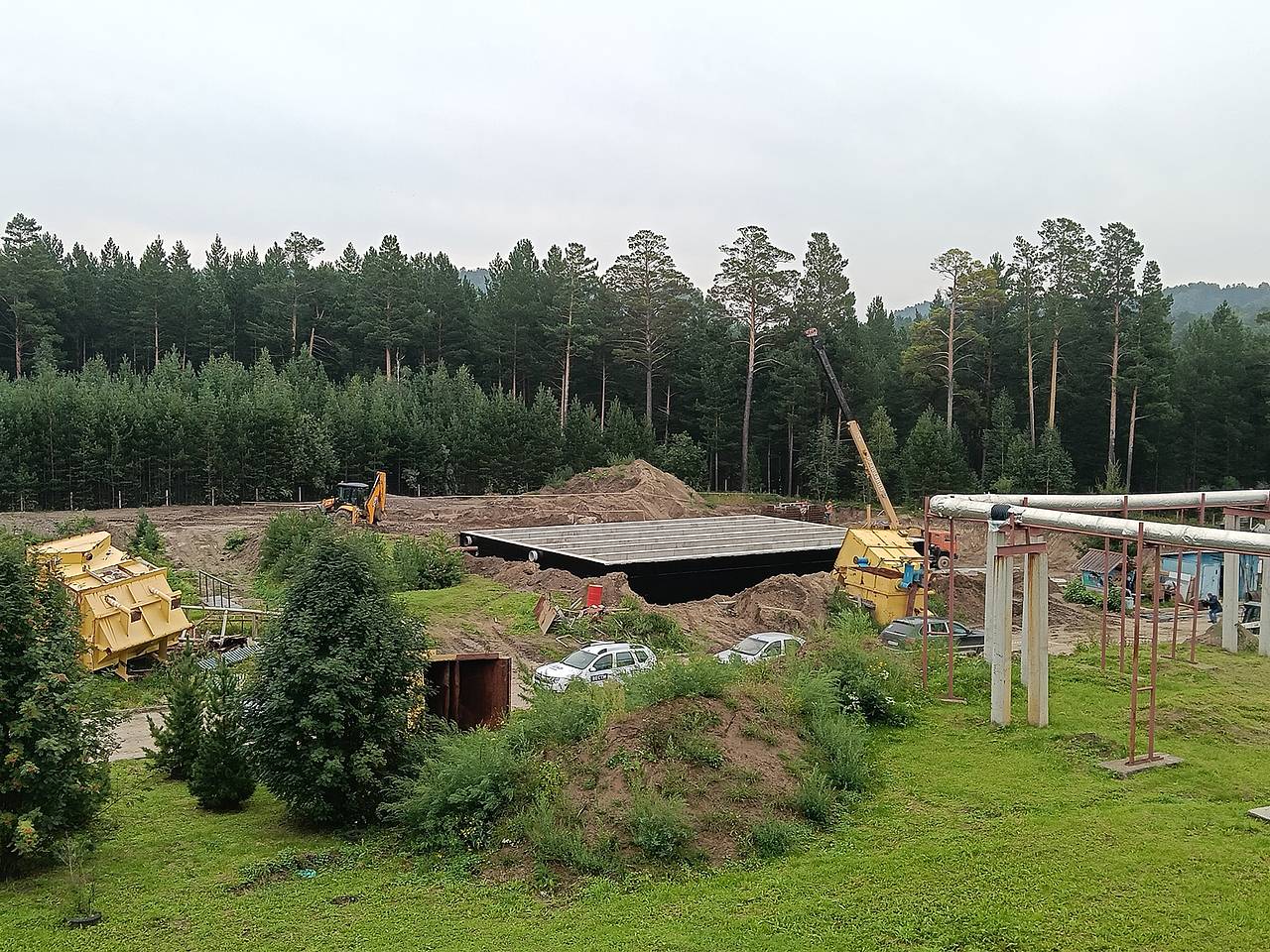 В Красноярском крае новые очистные сооружения заработают в этом году