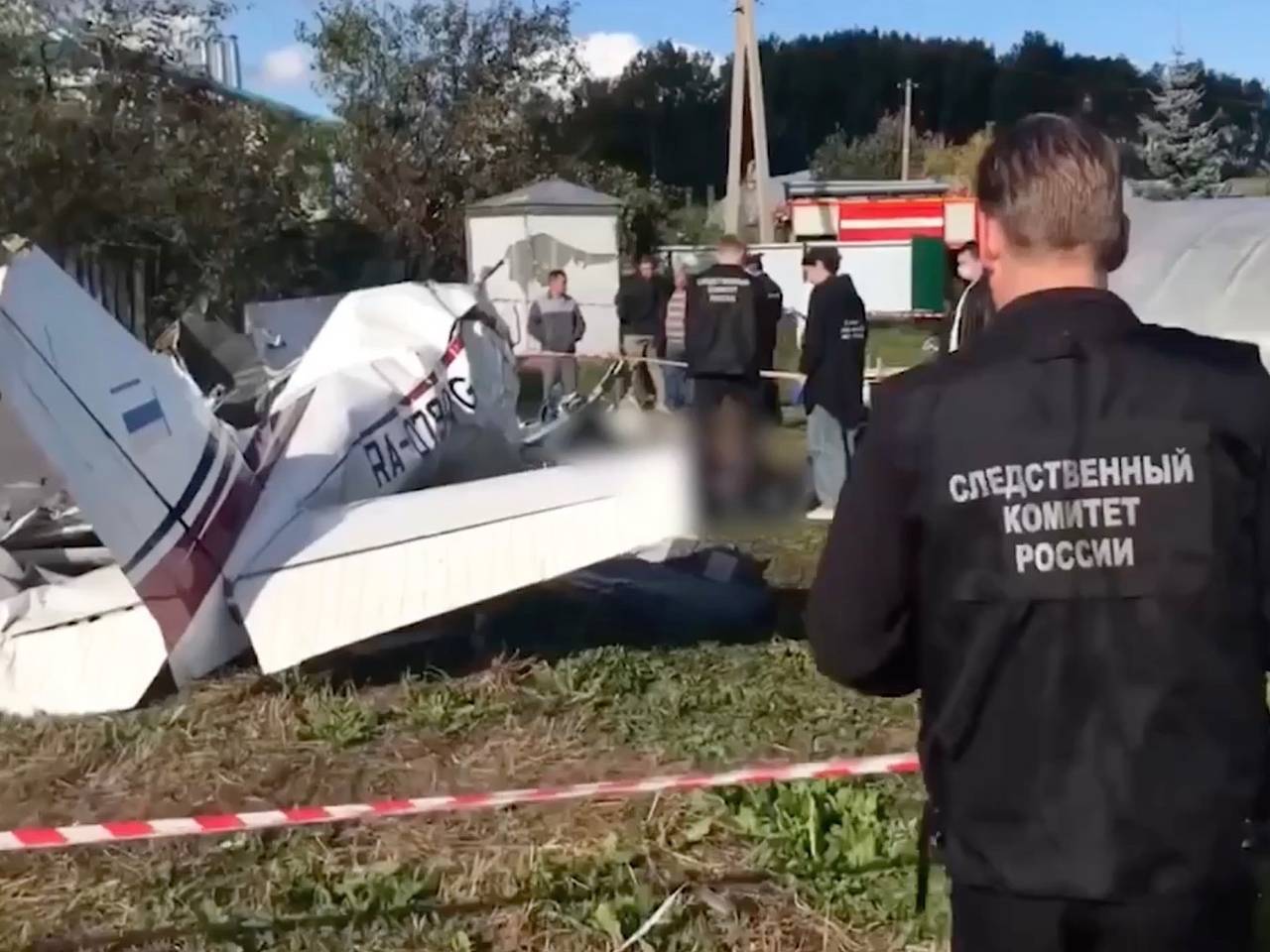 Установлены имена погибших при крушении самолета в Татарстане