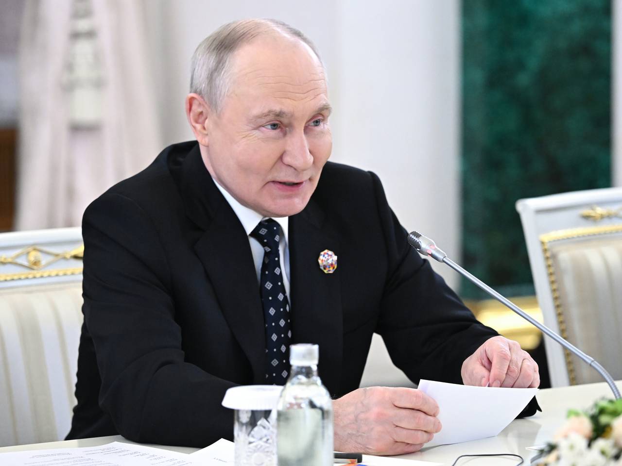 Путин произнес тост